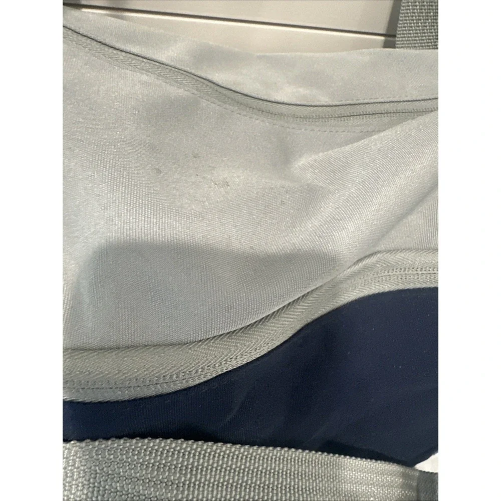 FOOTJOY FJ BARREL DUFFLE BAG TRAVEL GEAR GRAY/NAVY 10